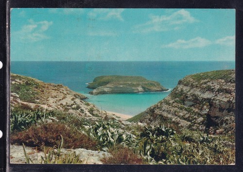 Cartolina lampedusa isola - lampedusa, l'isola