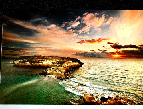 Cartolina lampedusa - lampedusa,