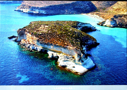 Cartolina lampedusa sicilia - cartolina.,